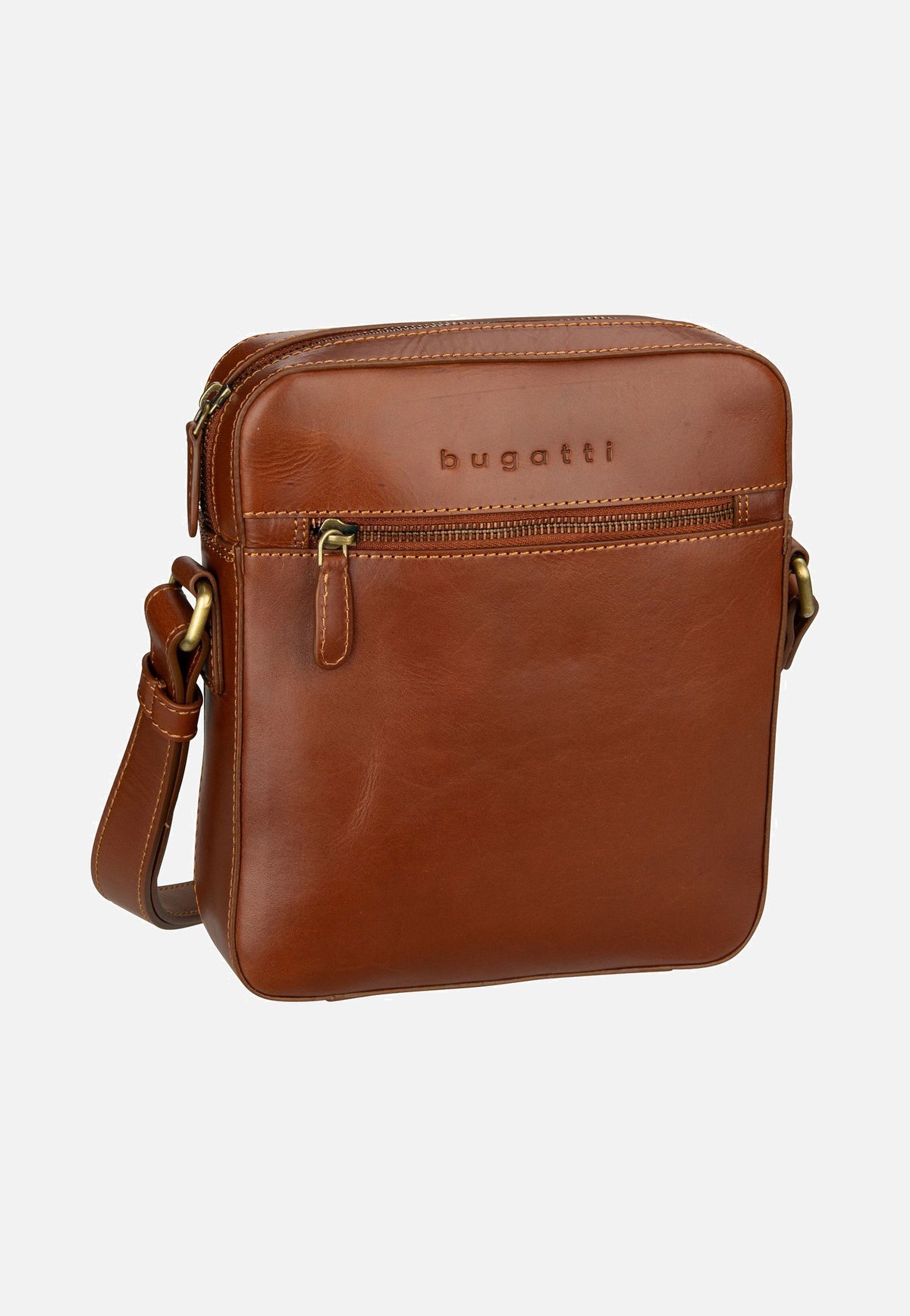 Bugatti Remo Small I Cognac Umhängetasche
