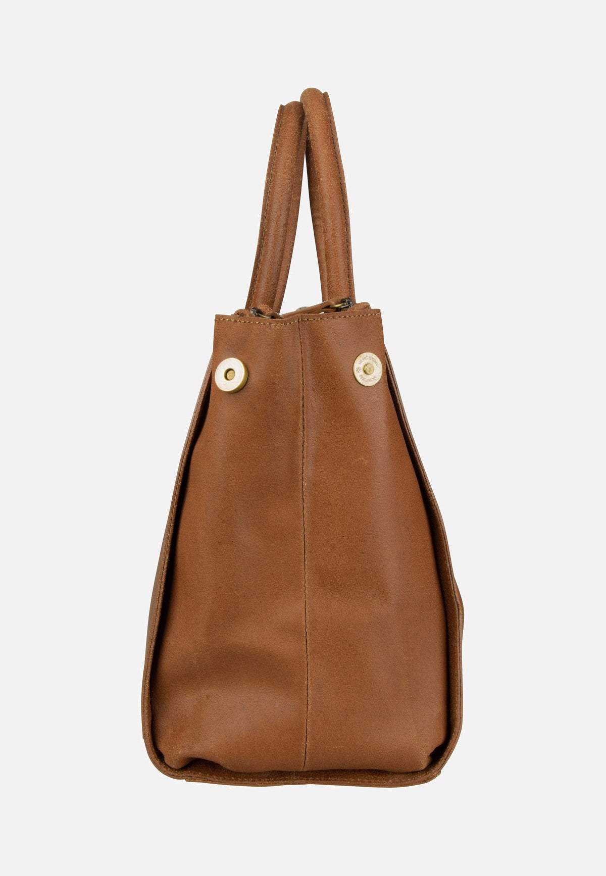 Burkely Vintage Wieske 2-Zipper 6971 Cognac Bowling Bag