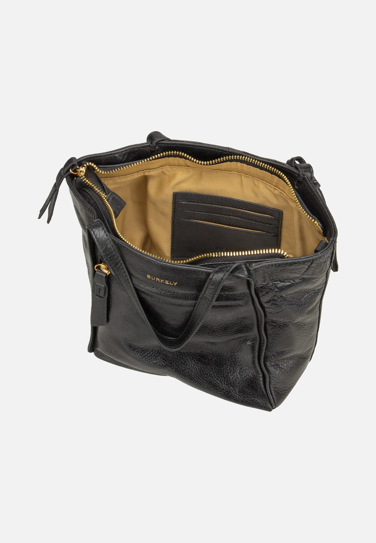 Burkely Fine Florence 1001702 Black Henkeltasche