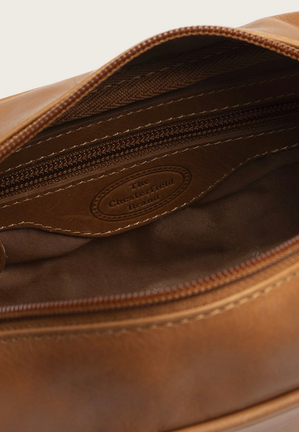The Chesterfield Brand Tavira 0636 Cognac Kulturbeutel