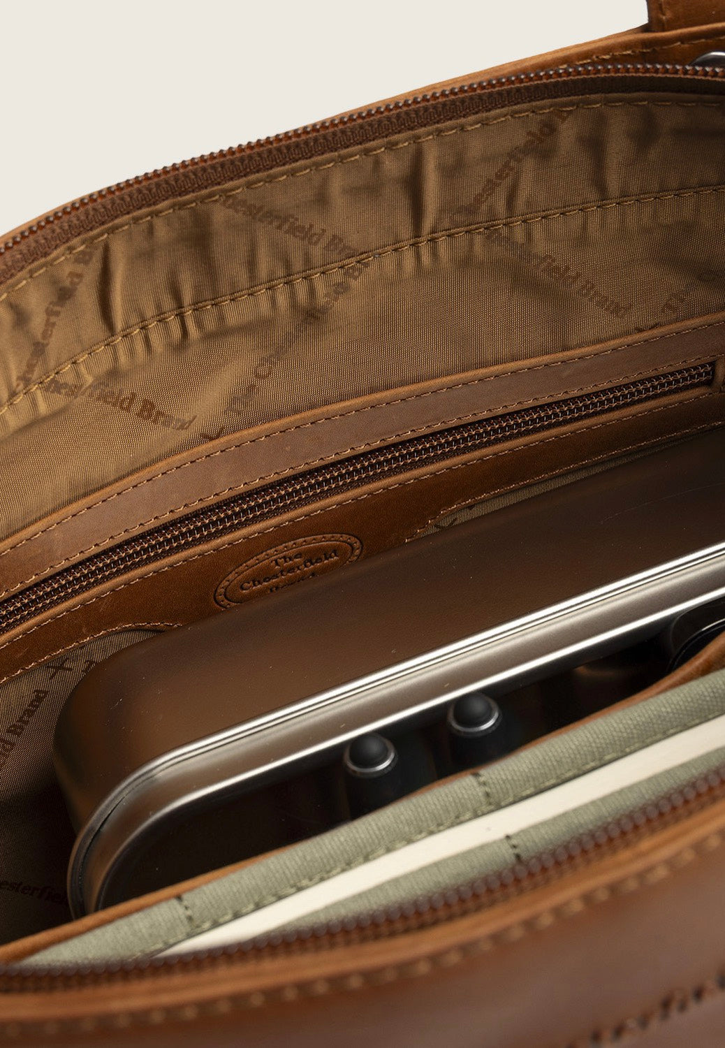 The Chesterfield Brand Anira 0231 Cognac Shopper