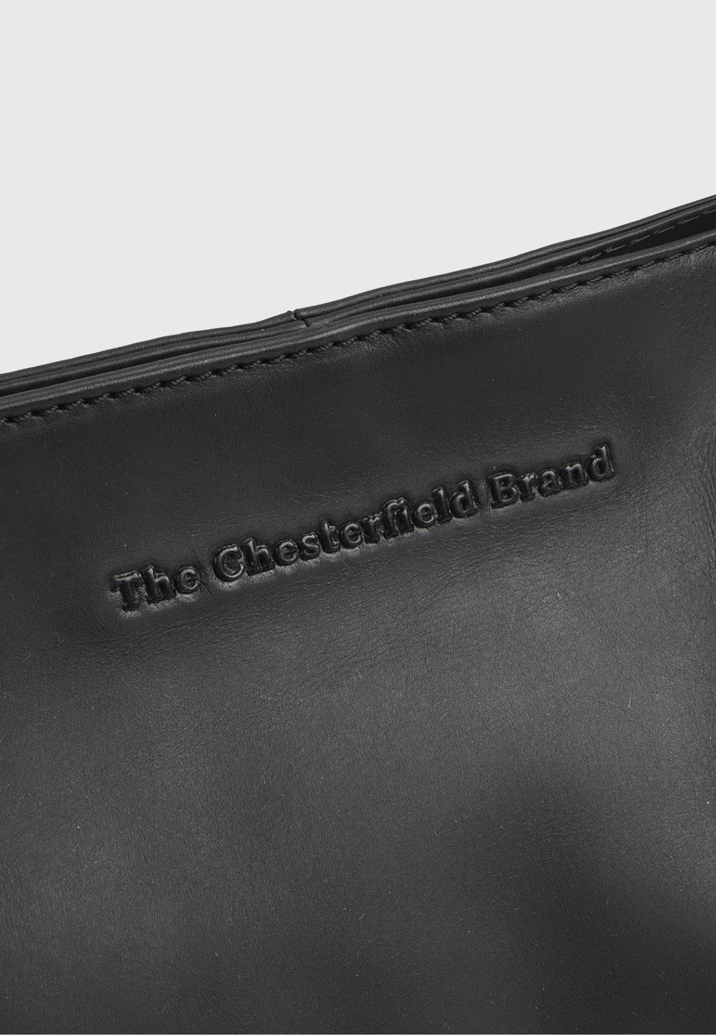 The Chesterfield Brand Lioren 1450 Black Schultertasche