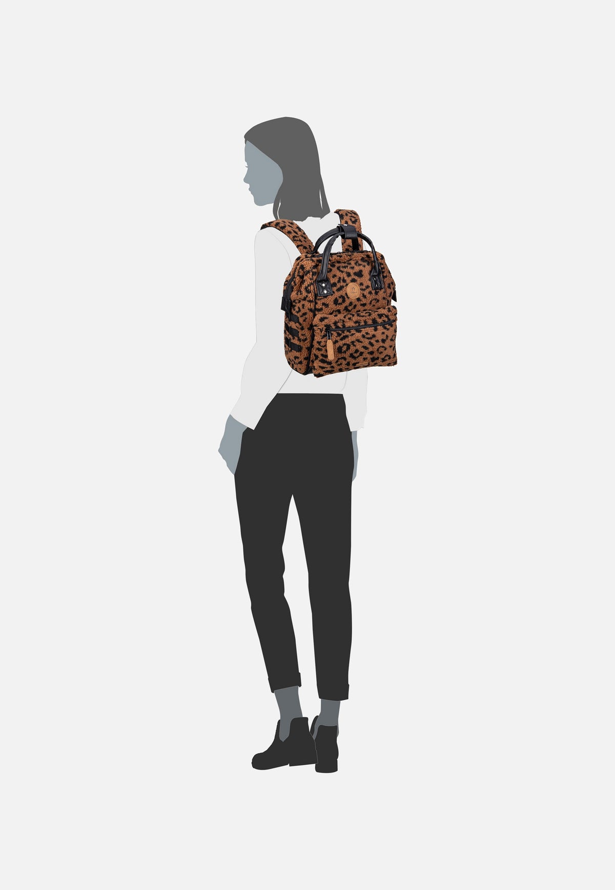 Cabaia Adventurer Recycled Fleece Small Leo Rucksack