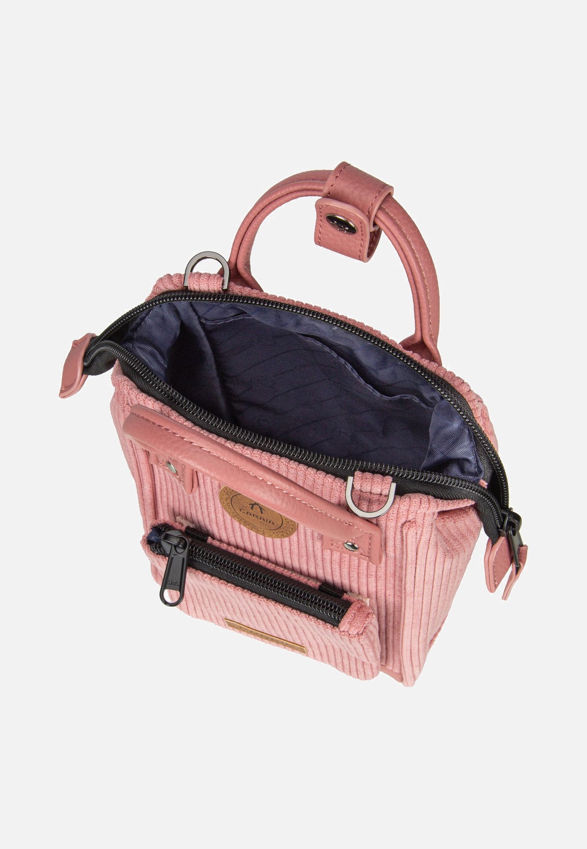 Cabaia Nano Recycled Velvet Nano Gold Coast Crossbody Bag