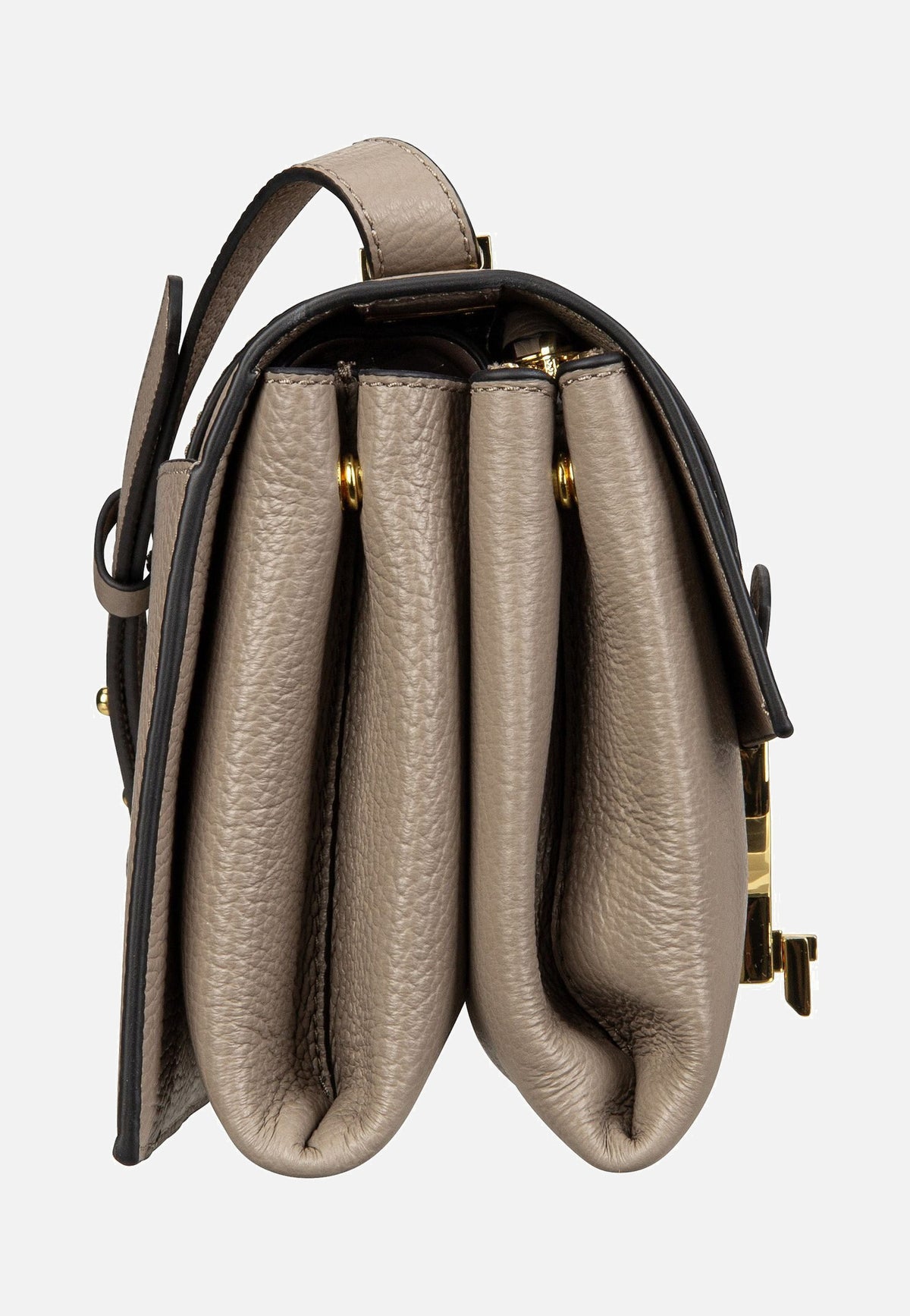 Coccinelle Arlettis 1207 Warm Taupe Schultertasche