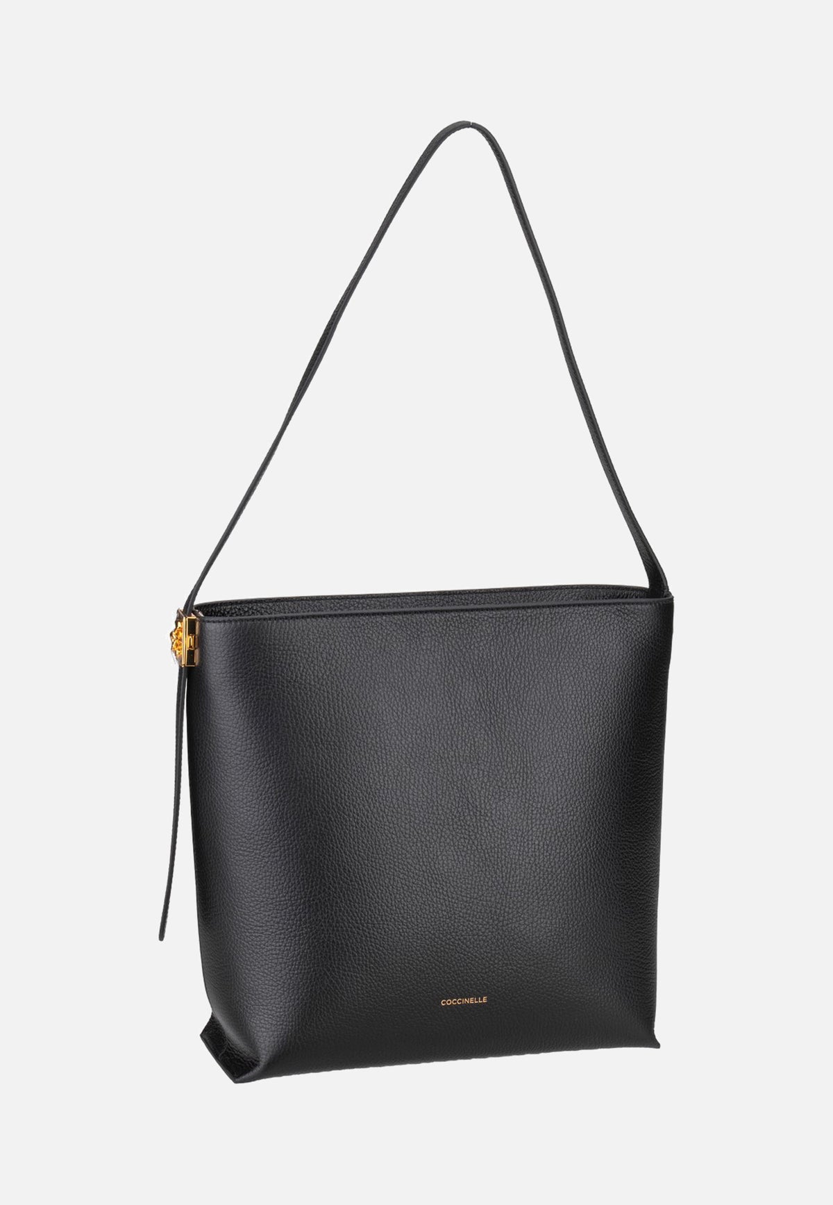 Coccinelle C-Me Lock 1302 Noir Hobo Bag