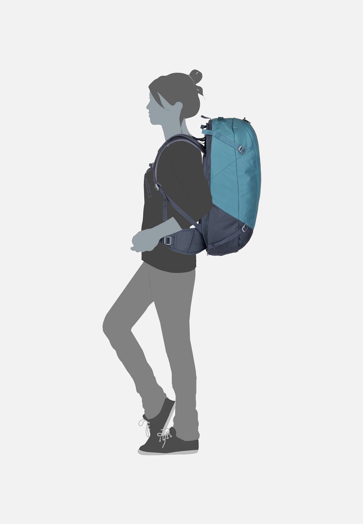 Deuter Access 55 Atlantic/Ink Reiserucksack