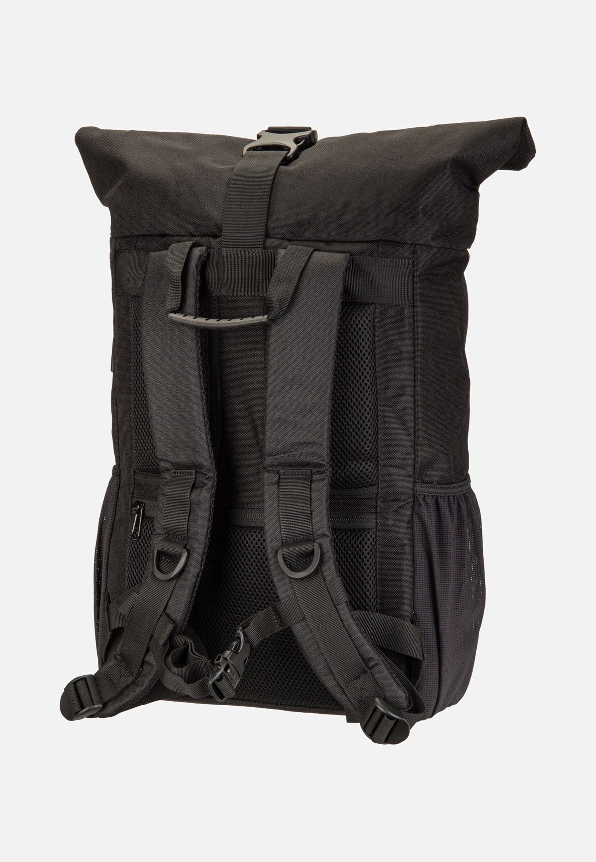Ela Mo Rolltop Black Beautiful Rolltop Rucksack