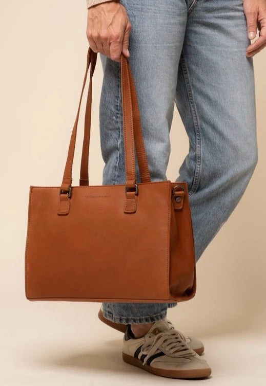The Chesterfield Brand Ellsworth 0228 Cognac Shopper