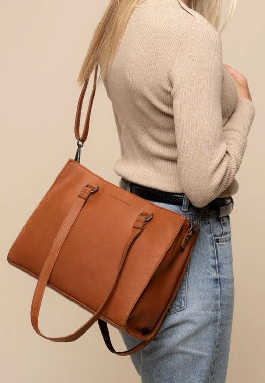 The Chesterfield Brand Ellsworth 0228 Cognac Shopper