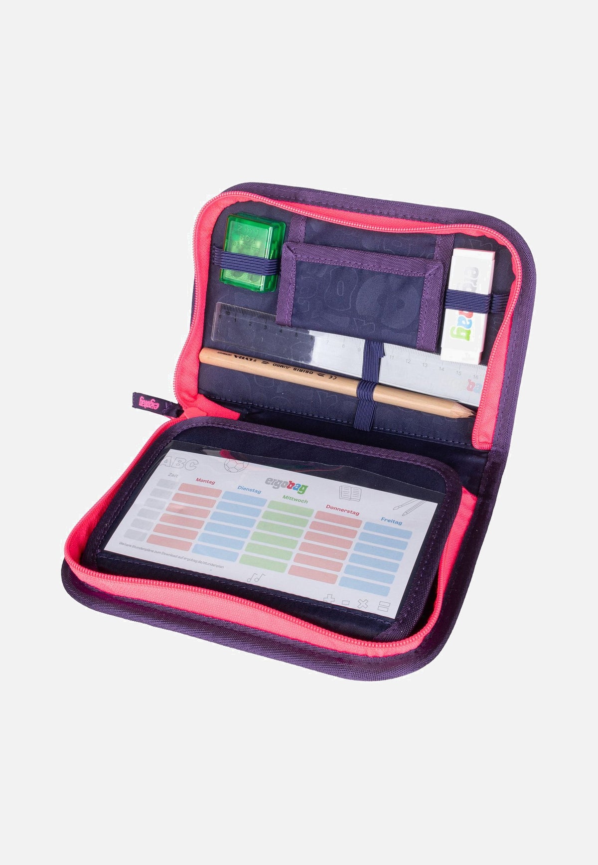 ergobag maxi Set LUMI PerlentauchBär Schulranzen