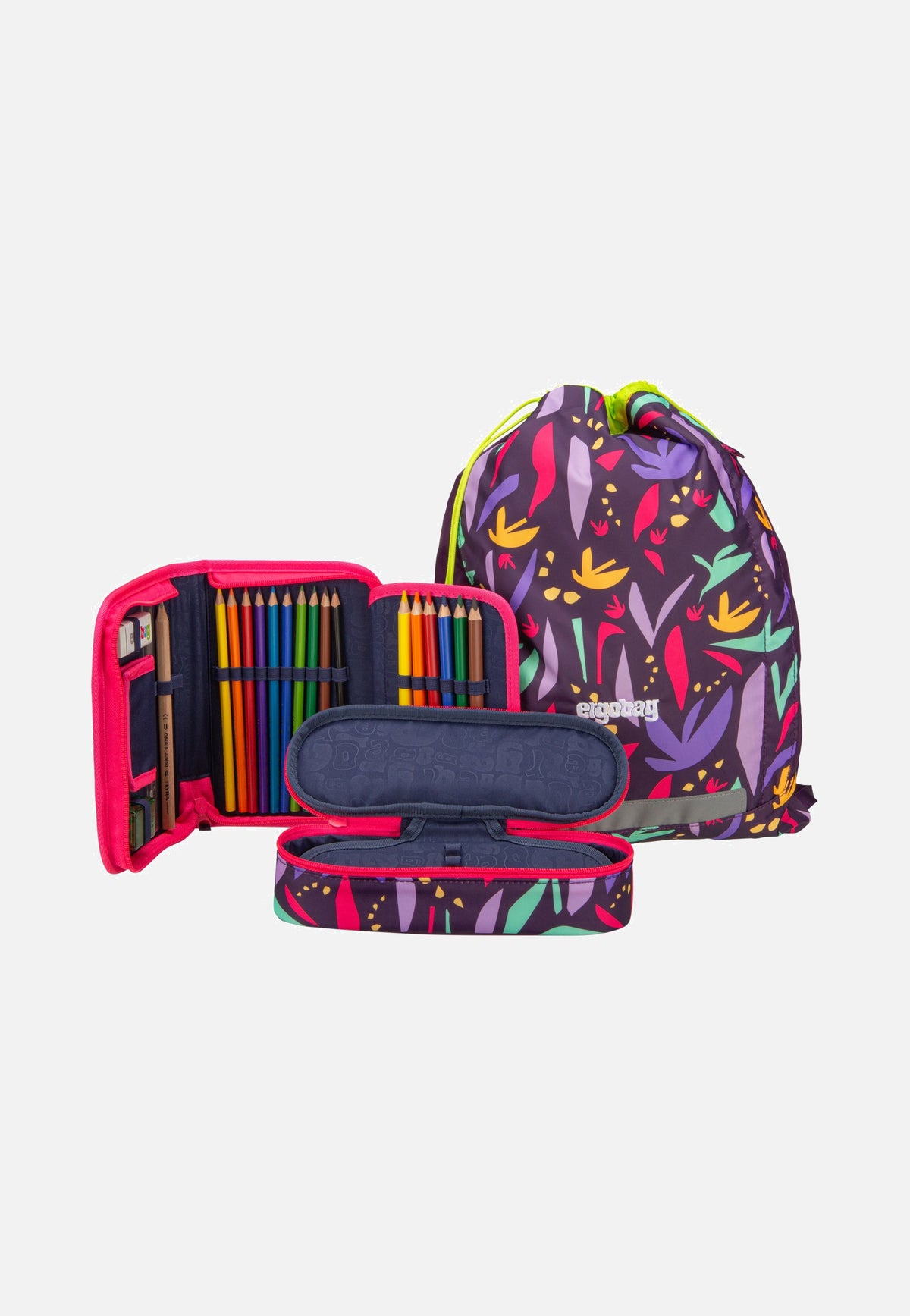 ergobag cubo Set COLOR FLASH AmBärzonas Schulranzen