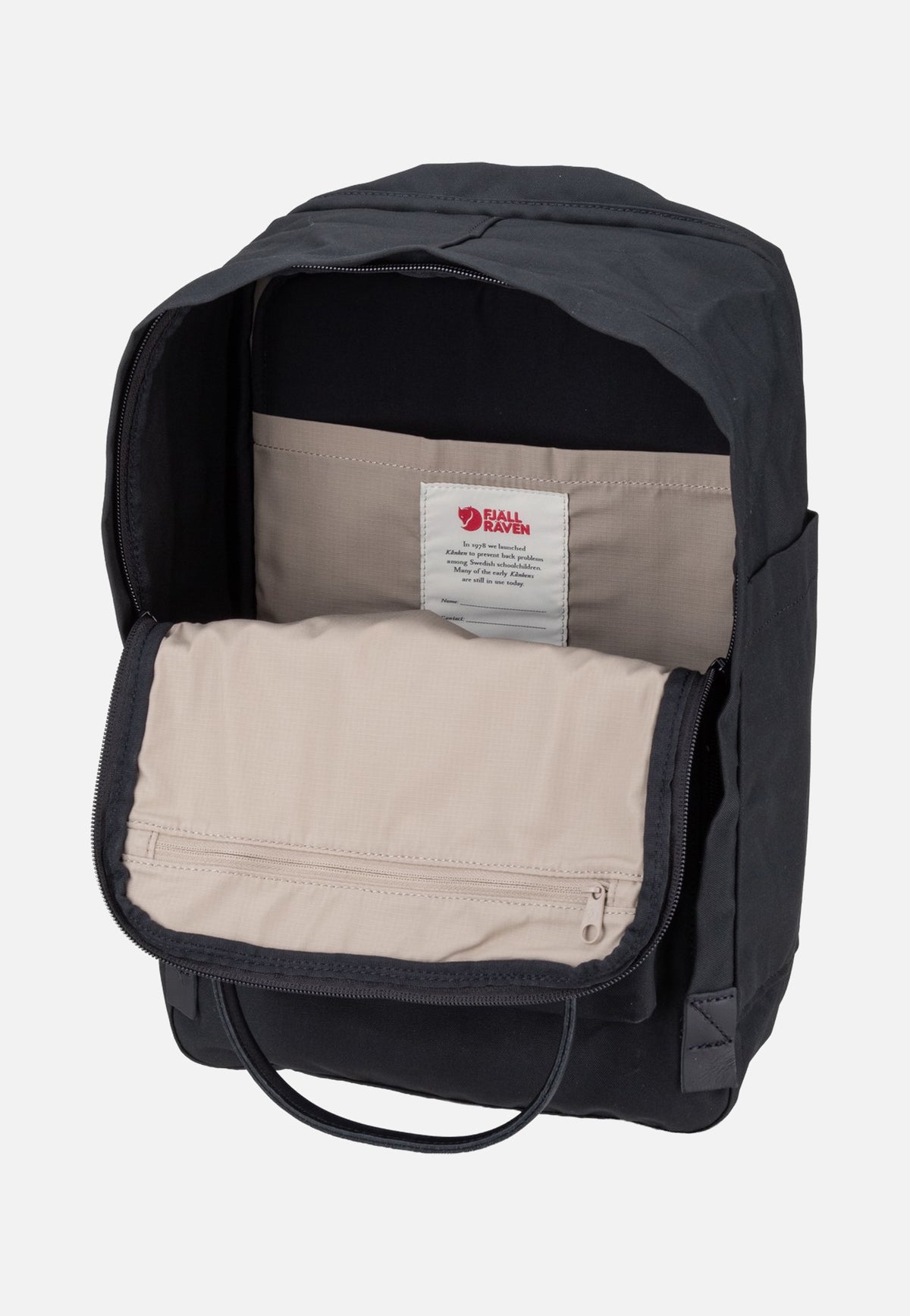 Fjällräven Kanken No. 2 Laptop 15 Black/Black Rucksack