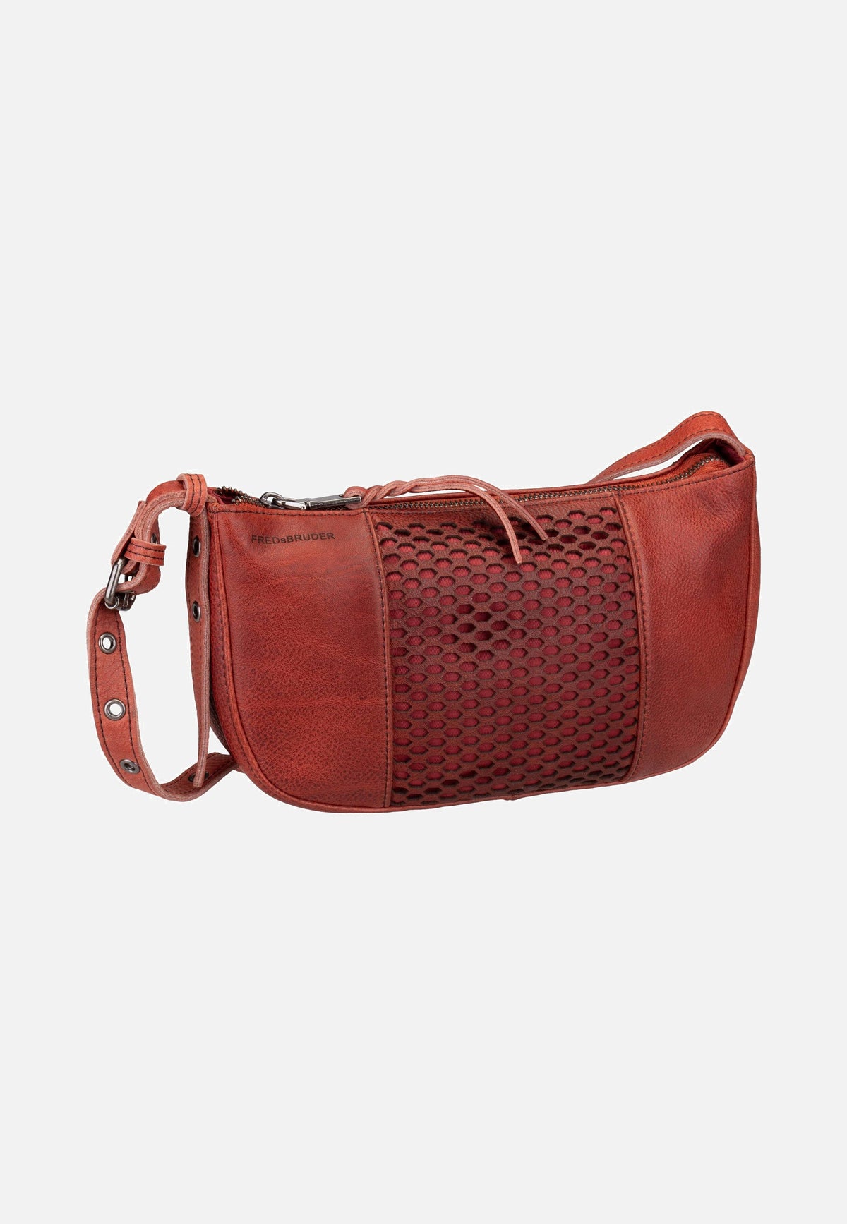 Fredsbruder My 273-3615n Rustic Orange Crossbody Bag