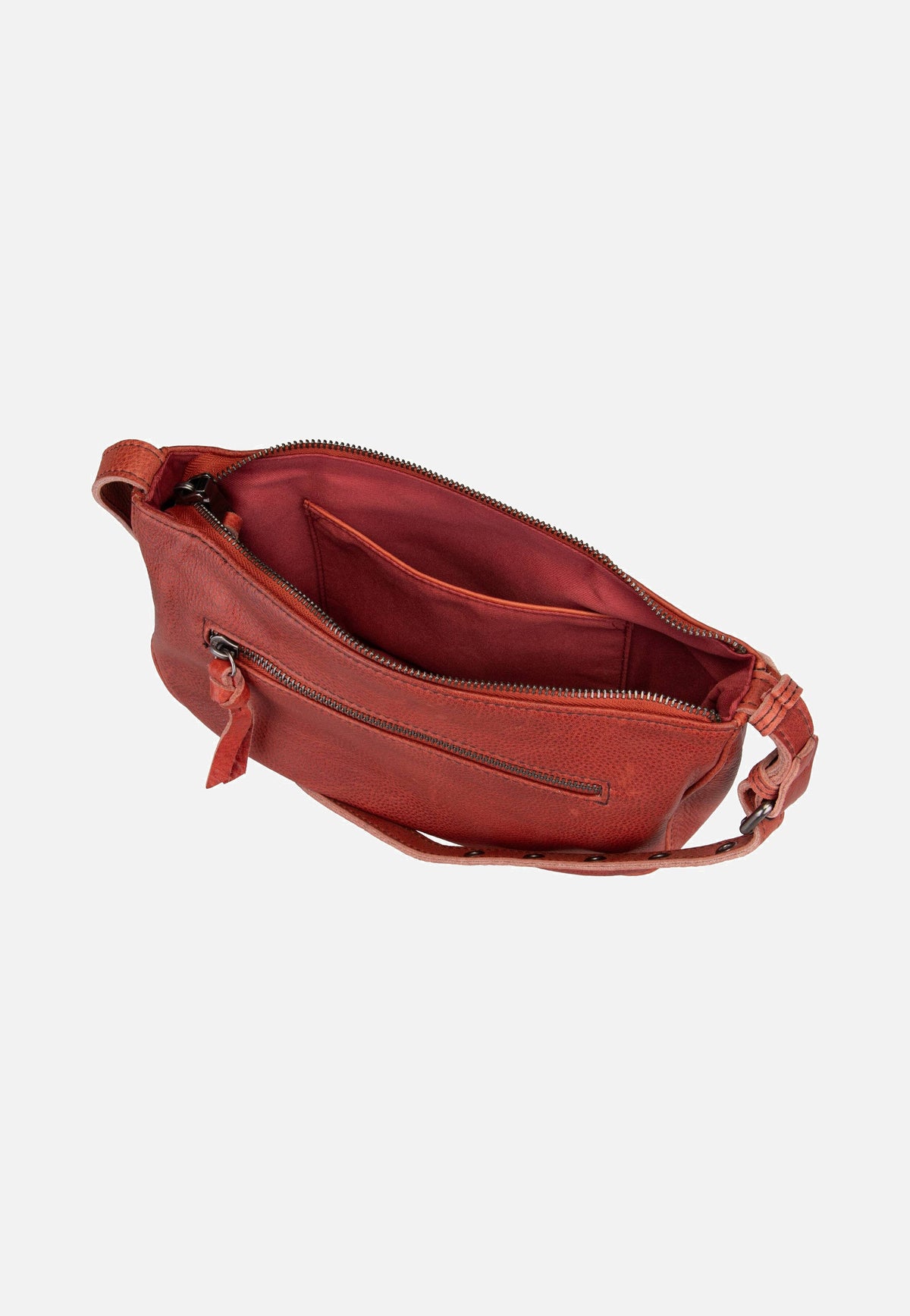 Fredsbruder My 273-3615n Rustic Orange Crossbody Bag