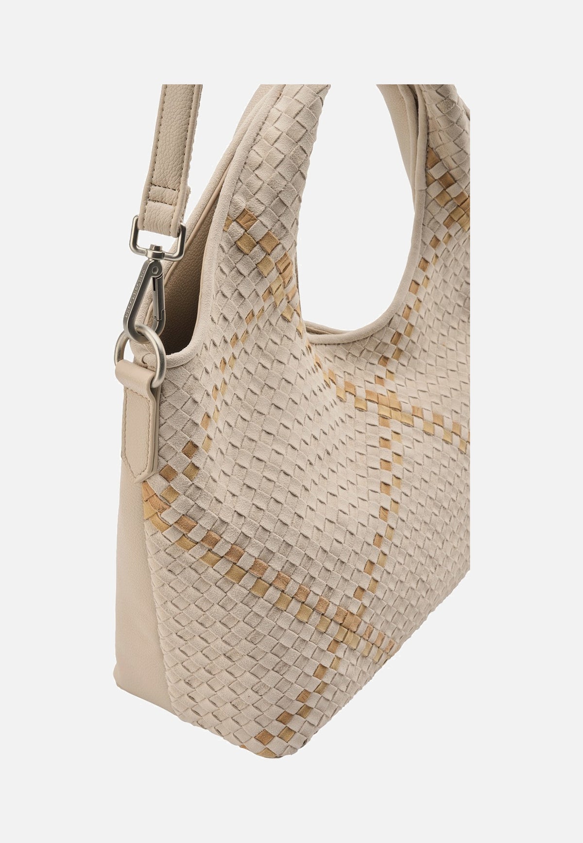 Fredsbruder Happy Weave Handbag Nature Henkeltasche