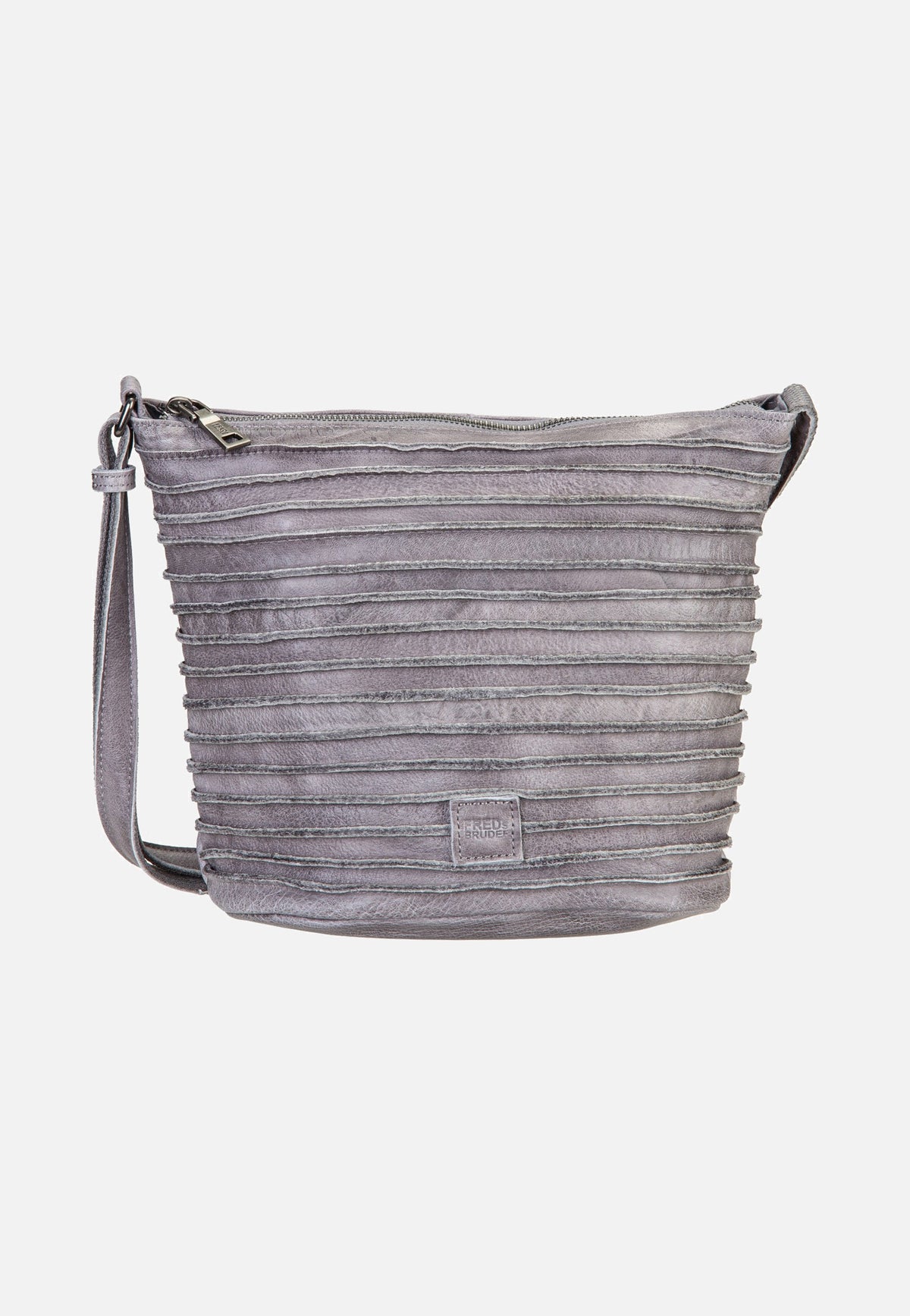 Fredsbruder Riffelinchen 927r Grey Crossbody Bag