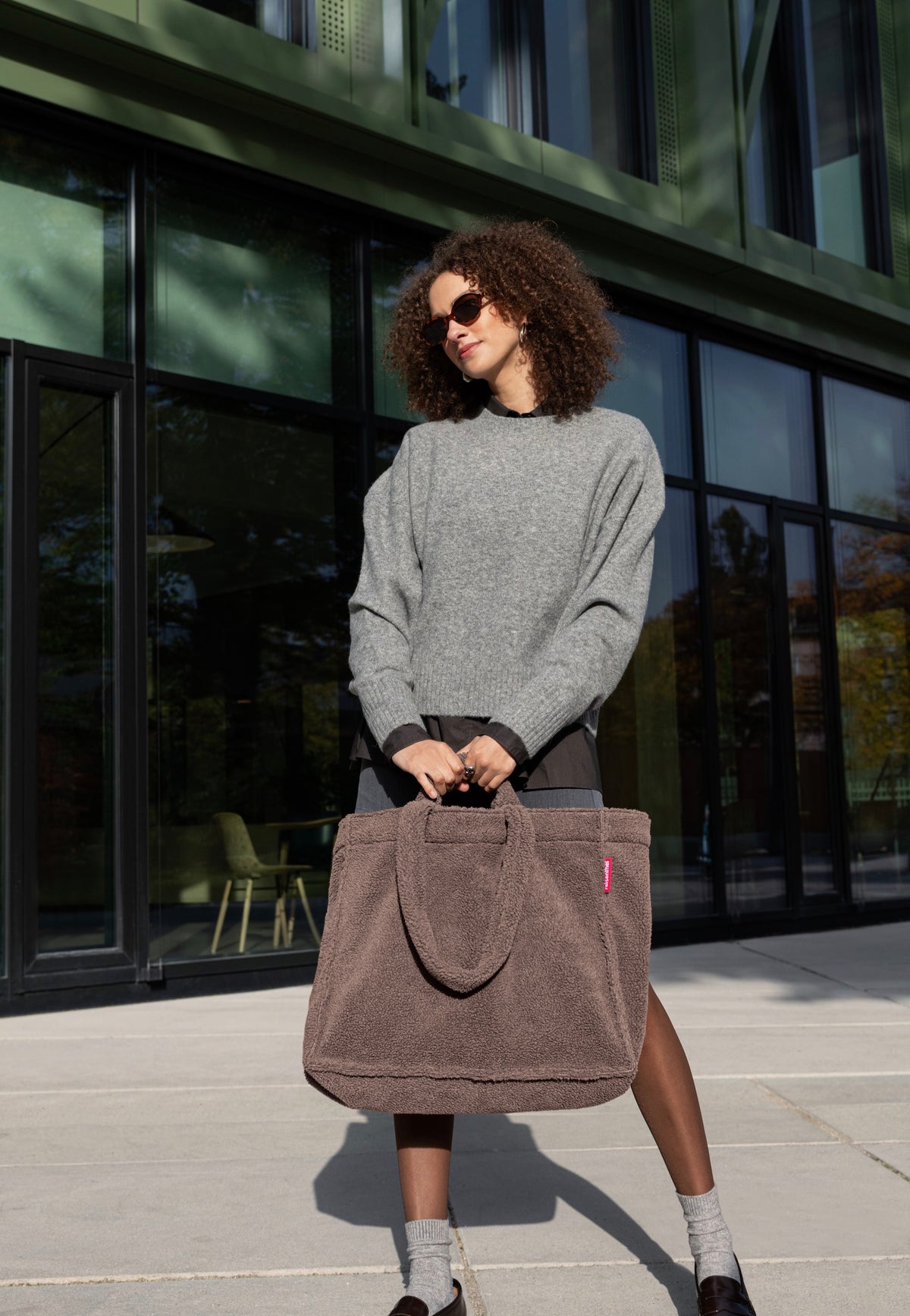 reisenthel Softshopper Teddy Chocolate Shopper