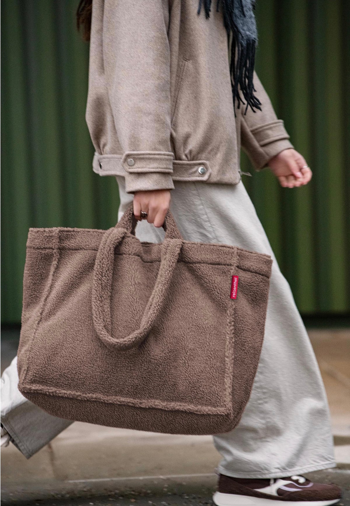 reisenthel Softshopper Teddy Chocolate Shopper
