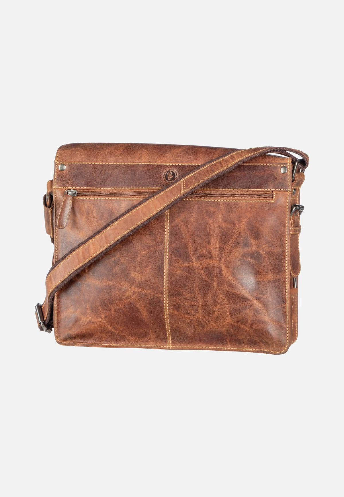 Greenburry Cafe Racer 0833 Antikbraun Messenger Bag