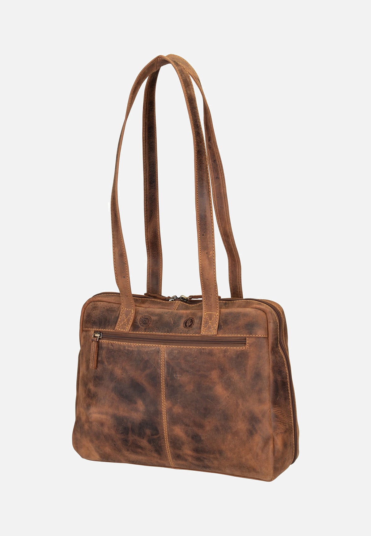 Greenburry Vintage 1535 Sattelbraun Shopper