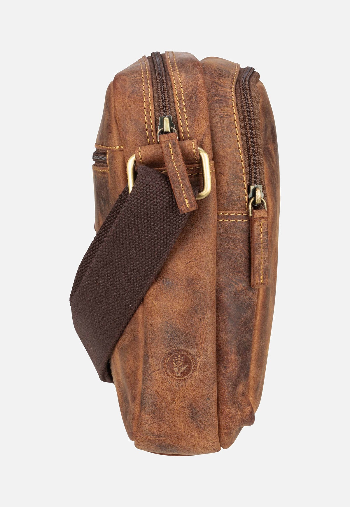 Greenburry Vintage 1555 Sattelbraun Umhängetasche