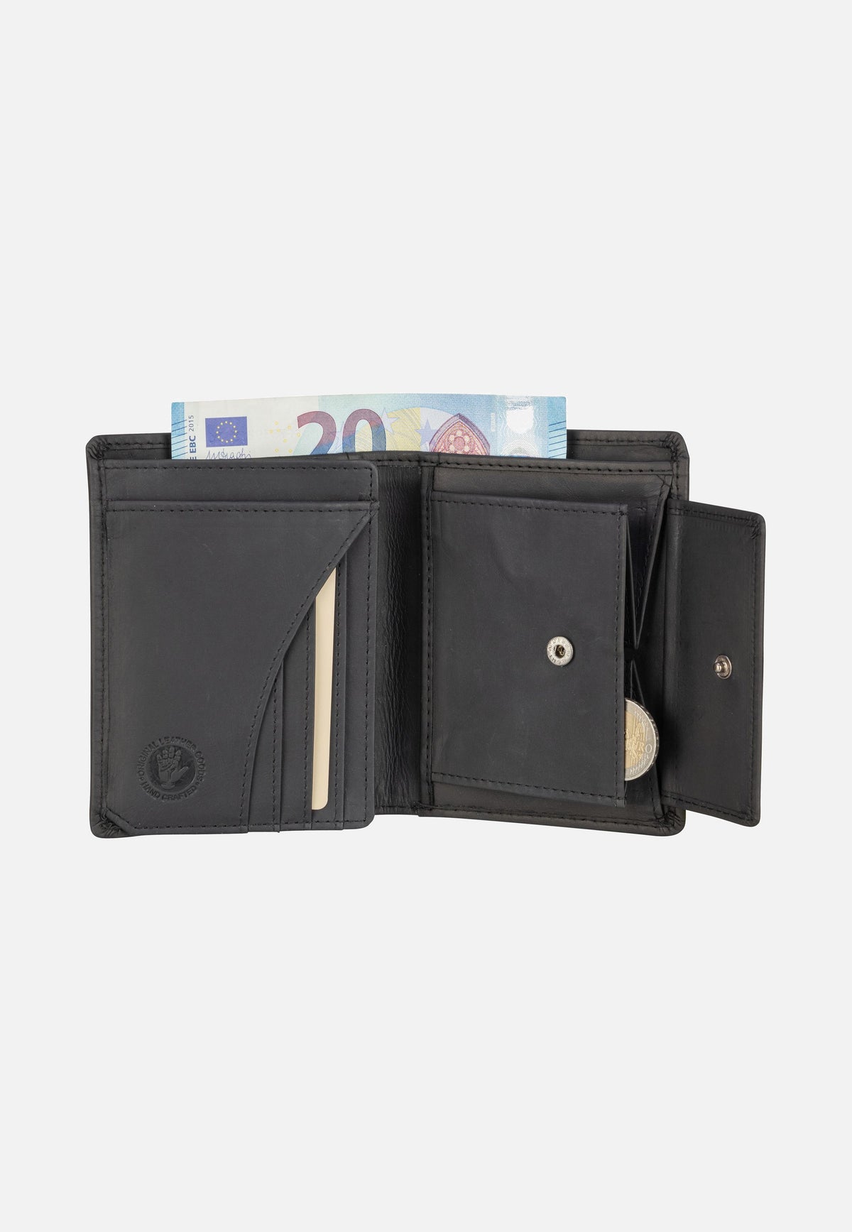 Greenburry Vintage 1701 RFID Black Portemonnaie