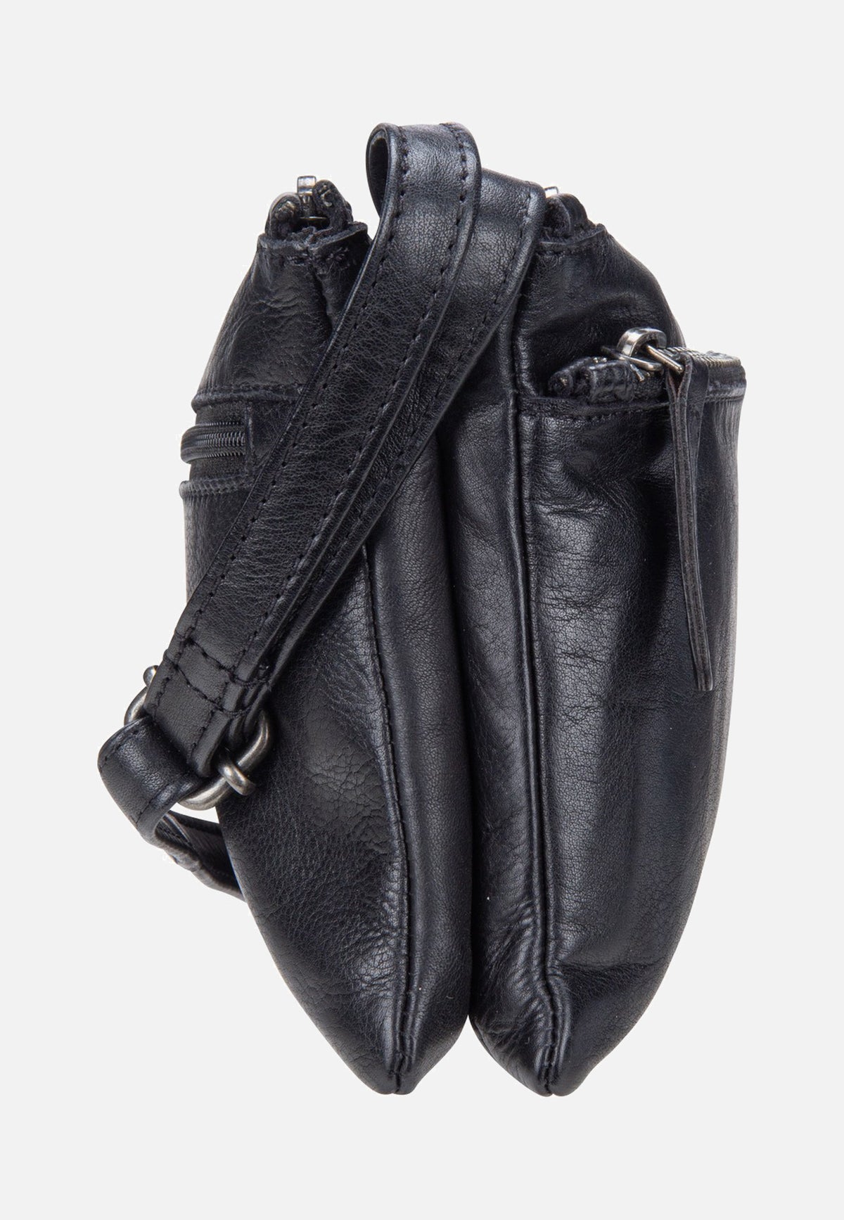 Greenburry Colombiana Rv 3 Zip Small Black Umhängetasche