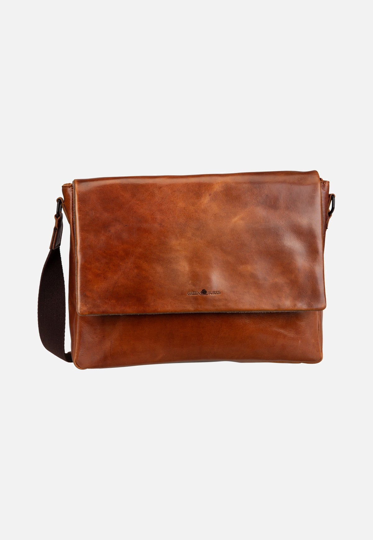 Greenburry Newport Umhänger Large Caramel Messenger Bag