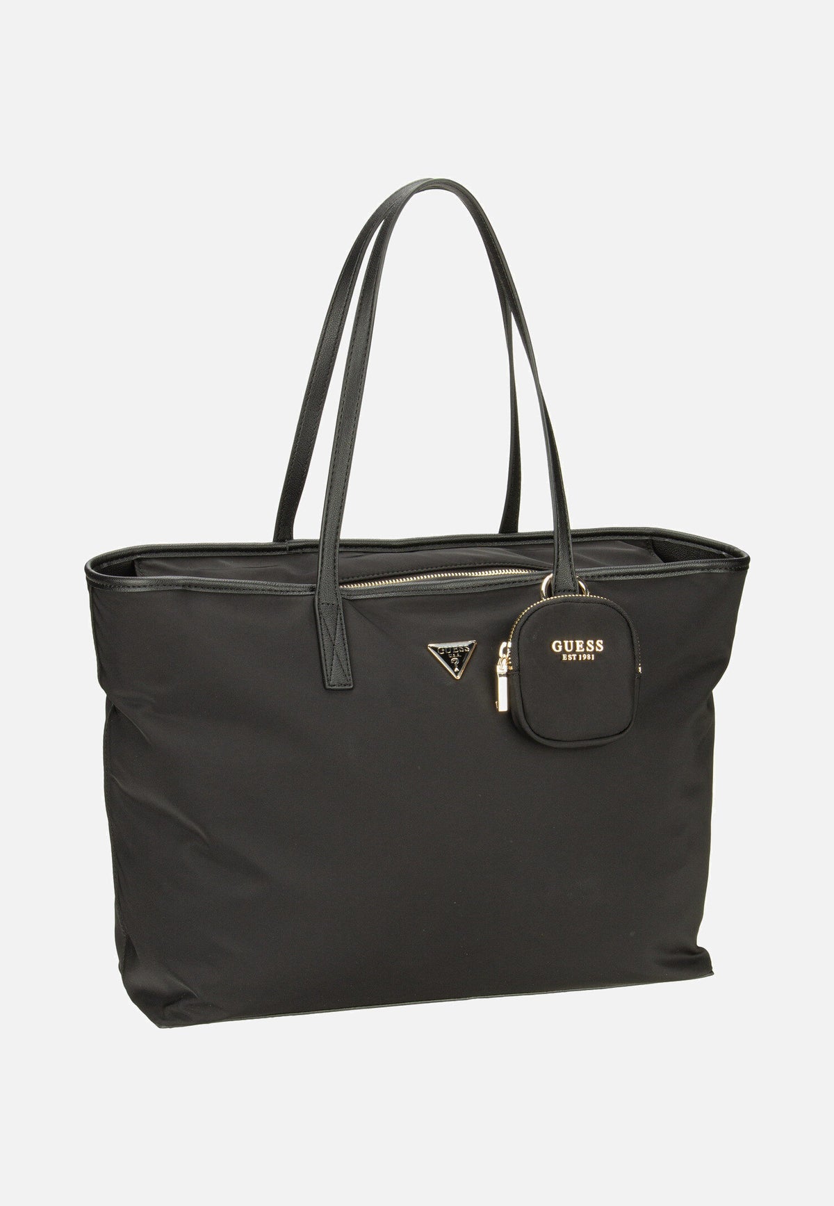 Guess Eco Gemma Large Tech 39525 Black Shopper