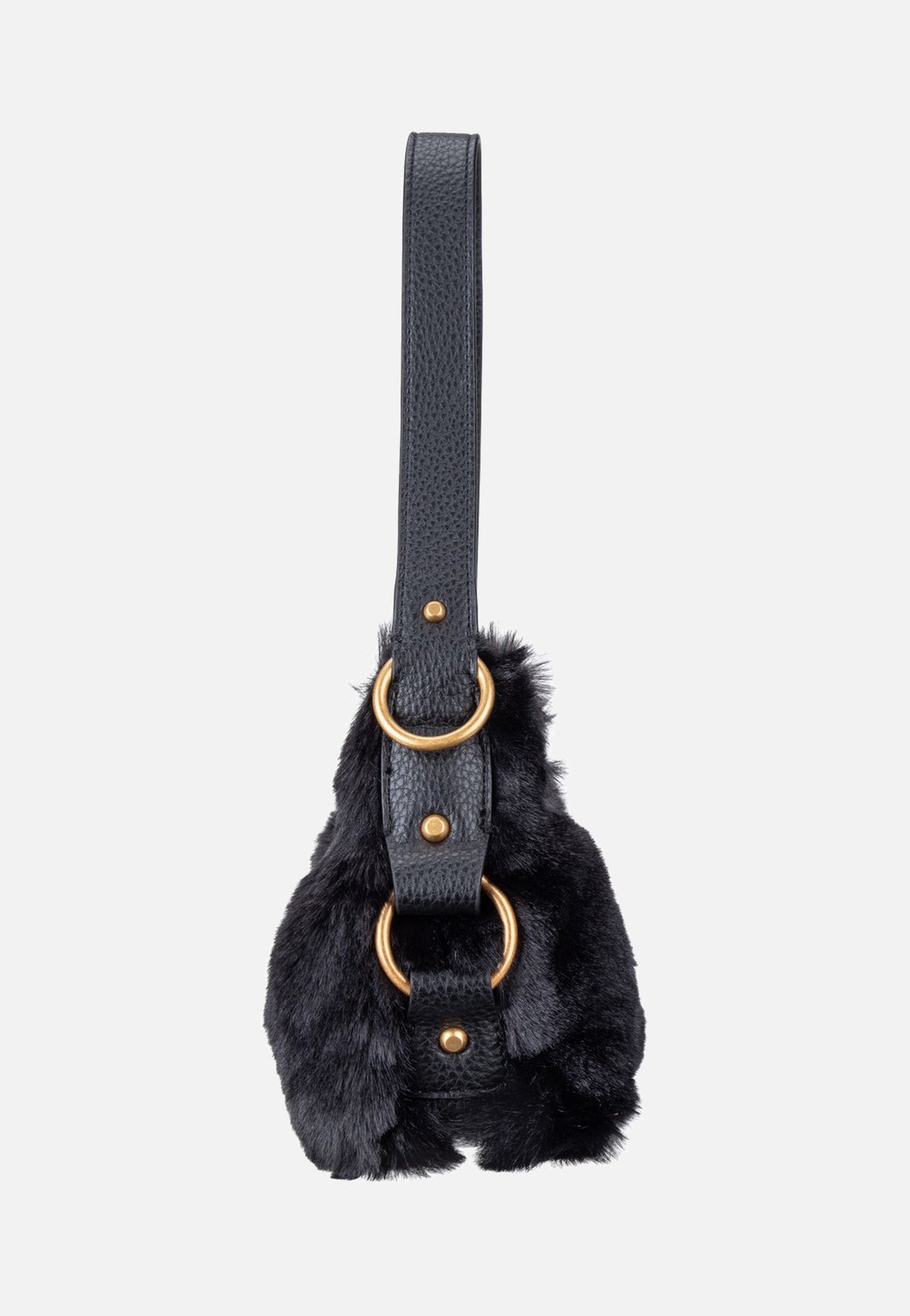 Guess Camden Mini FUR 8720 Black Schultertasche