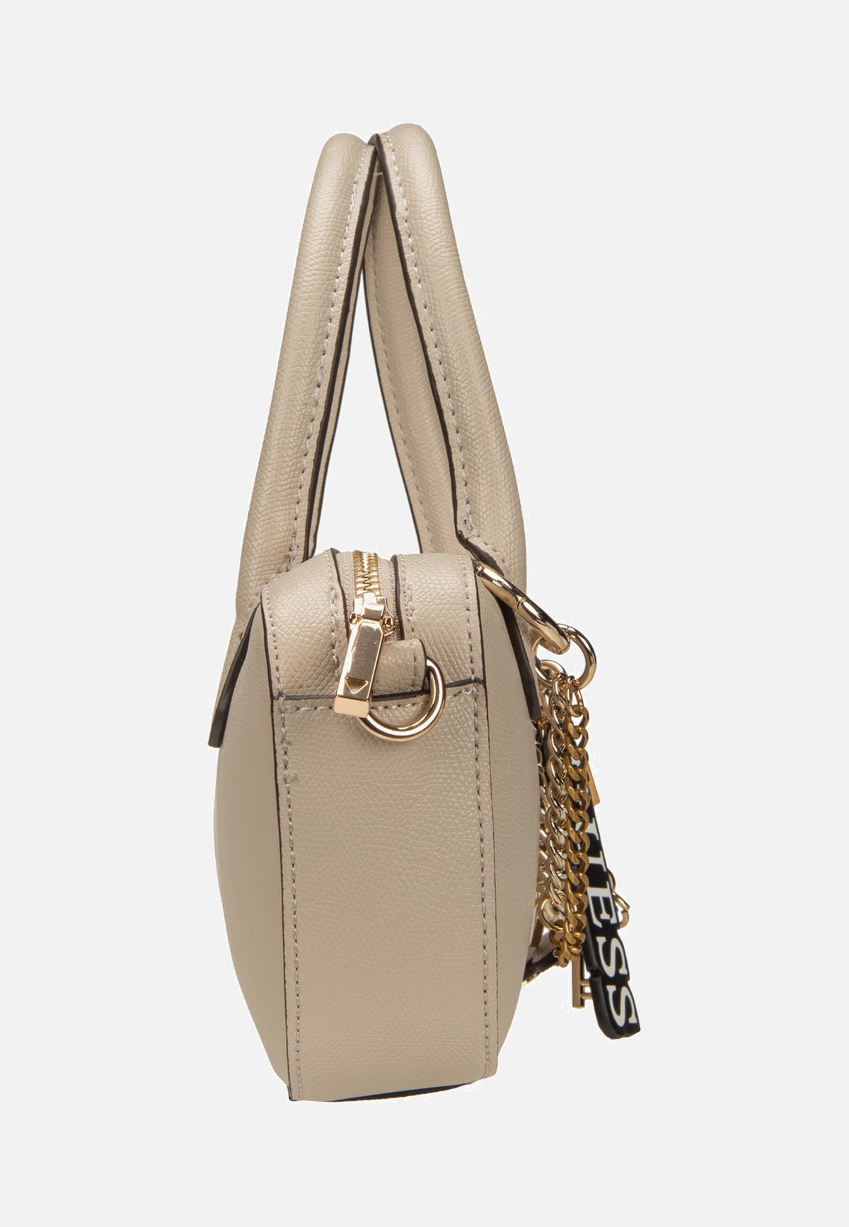 Guess Davina Small Light Taupe Henkeltasche