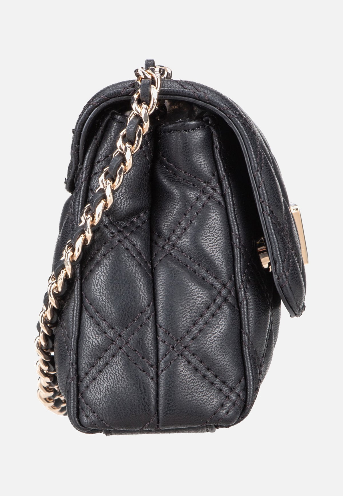 Guess Giully II Mini 2 Comp Conv Flap Black Abendtasche