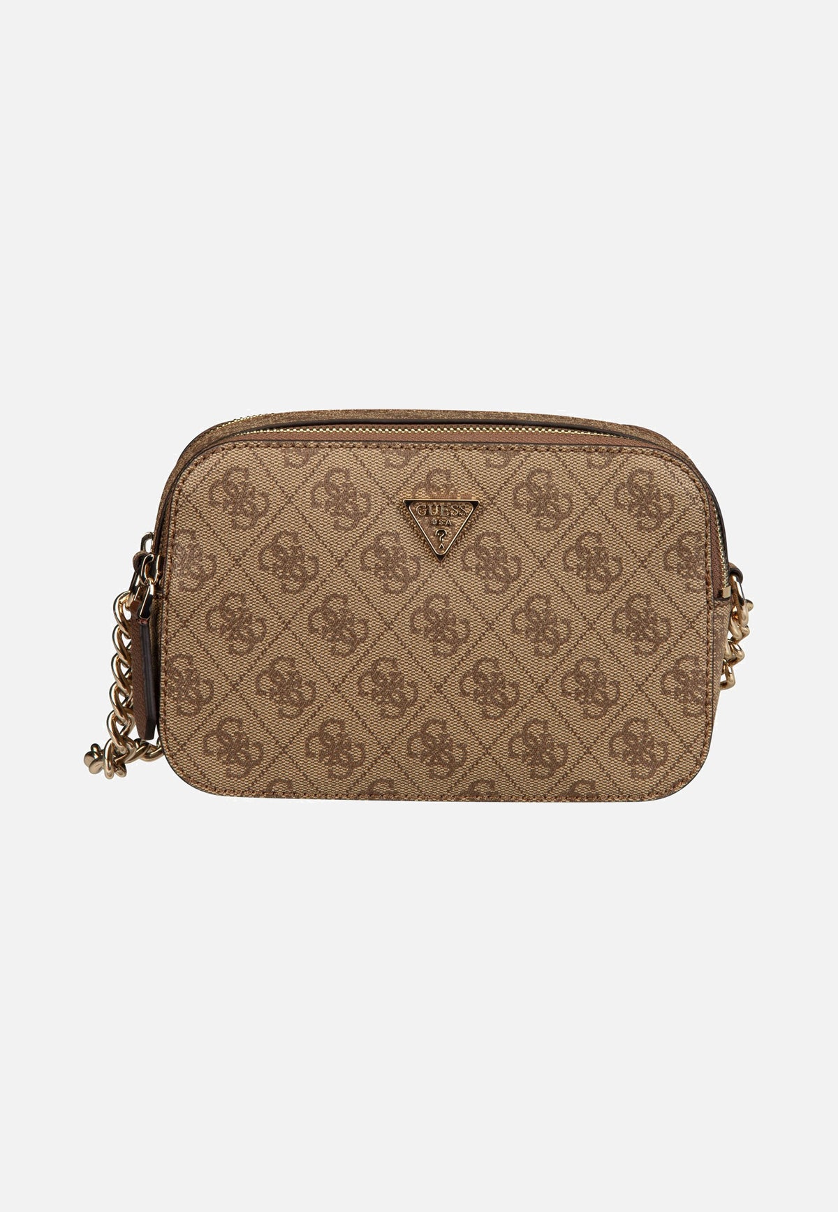Guess Noelle II CB Camera Logo 72140 Latte Logo/Brown Umhängetasche