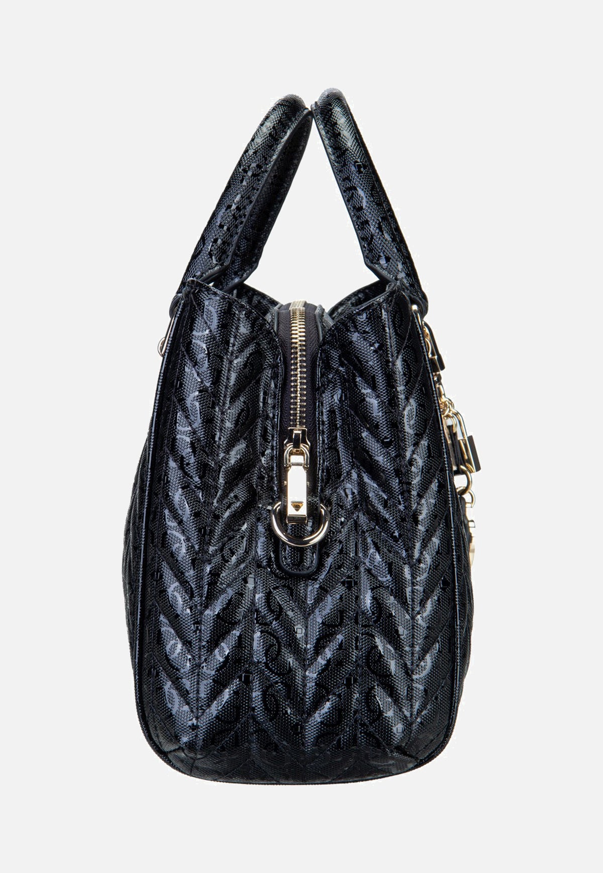 Guess Stacey Girlfriend 41060 Black Satchel