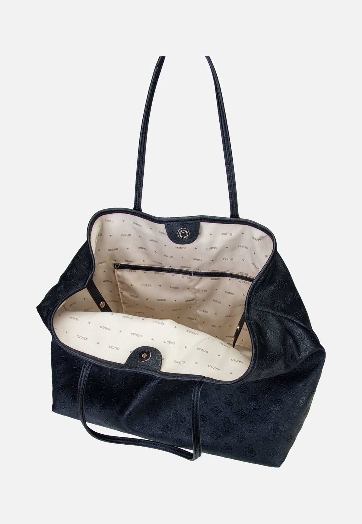 Guess Victtoria Large 2in1 14290 Black Logo Shopper