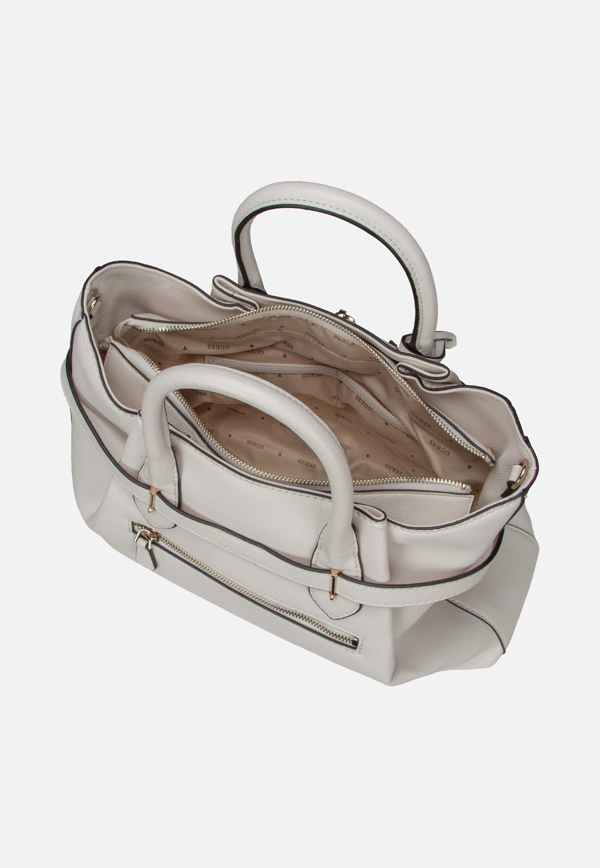 Guess Yesba Girlfriend Off White Satchel