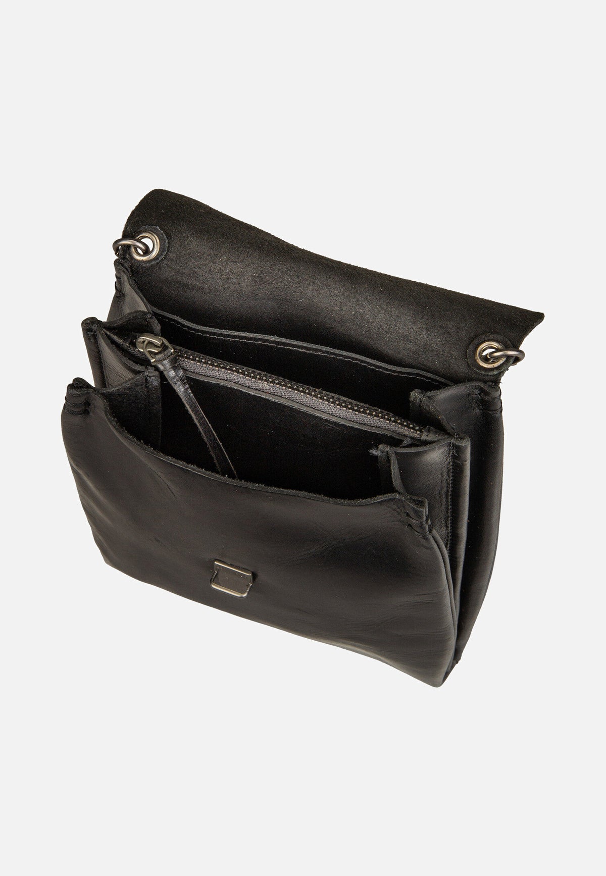 Harold's Fold FO6 Schwarz Crossbody Bag