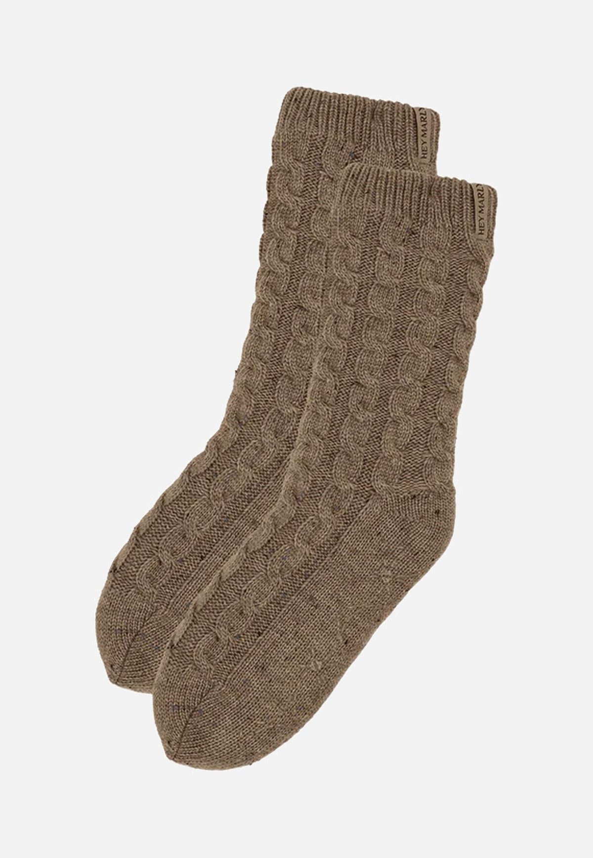 Hey Marly Cozy Home Mocha Socken