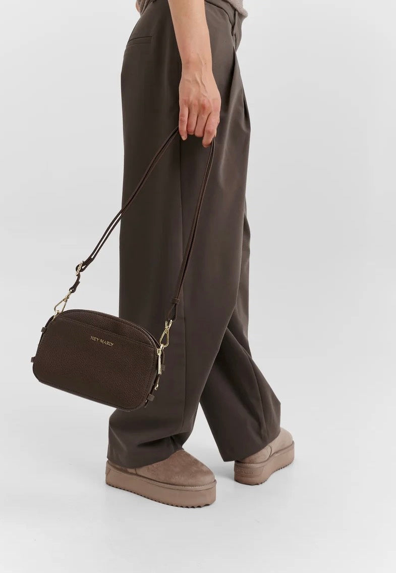 Hey Marly Style Mate Coffee Crossbody Bag