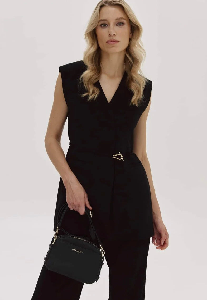 Hey Marly Style Mate Black Crossbody Bag