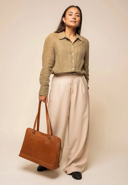 The Chesterfield Brand Isara 1110 Cognac Schultertasche