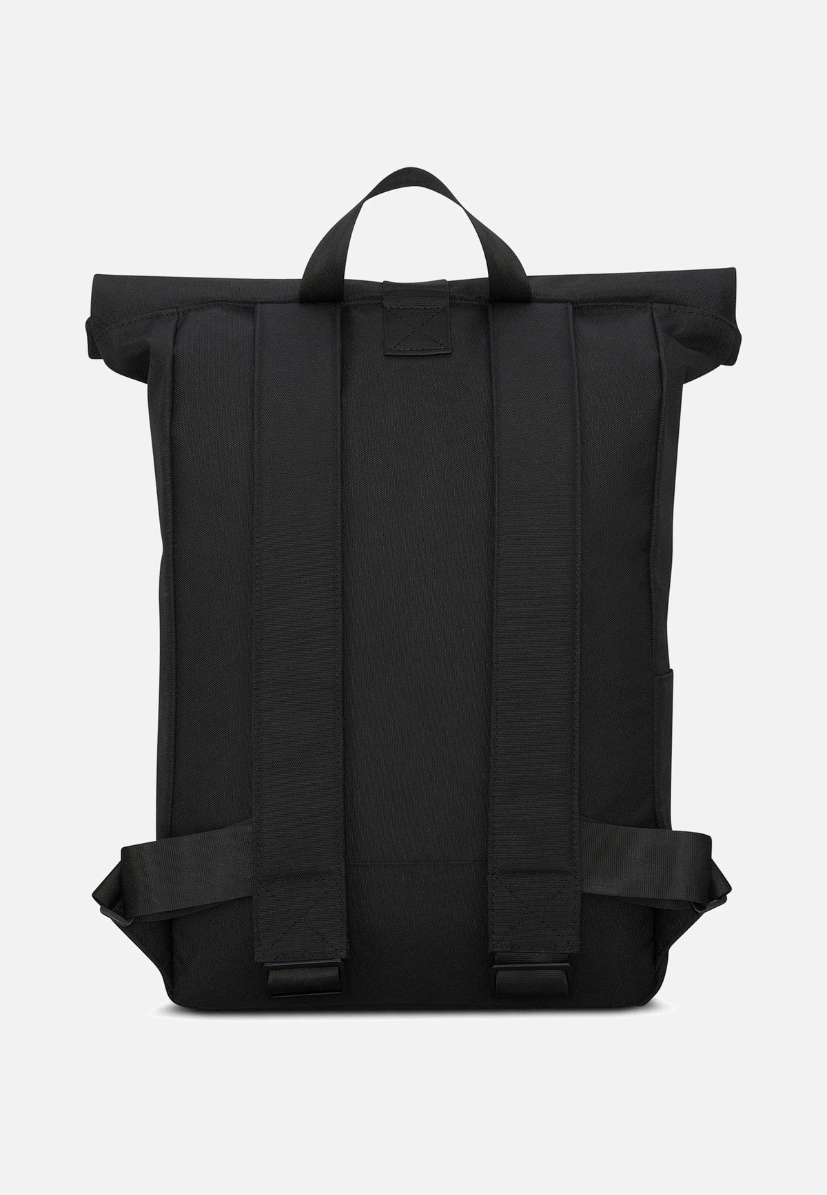 Johnny Urban Robin Medium Schwarz Rolltop Rucksack