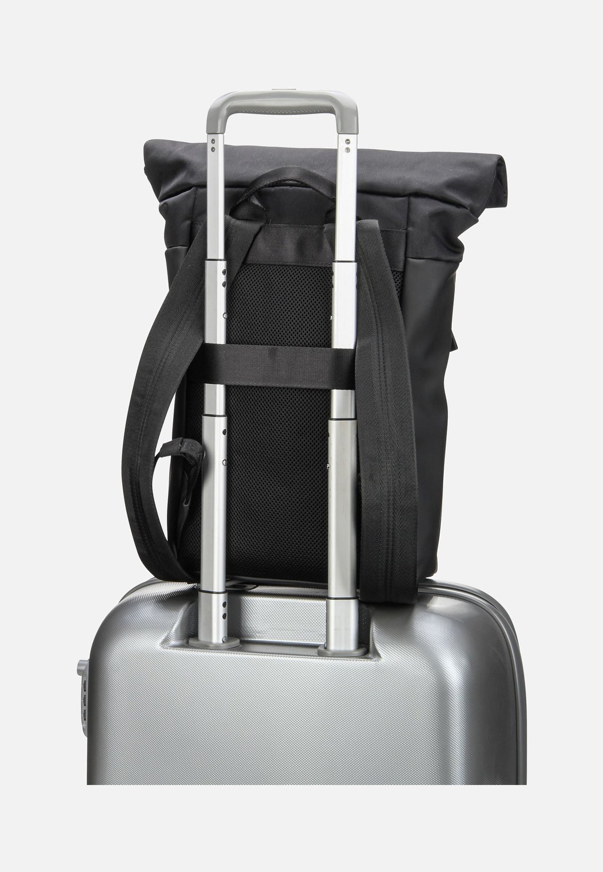 Joop Atessa Tino SVZ Black Rolltop Rucksack