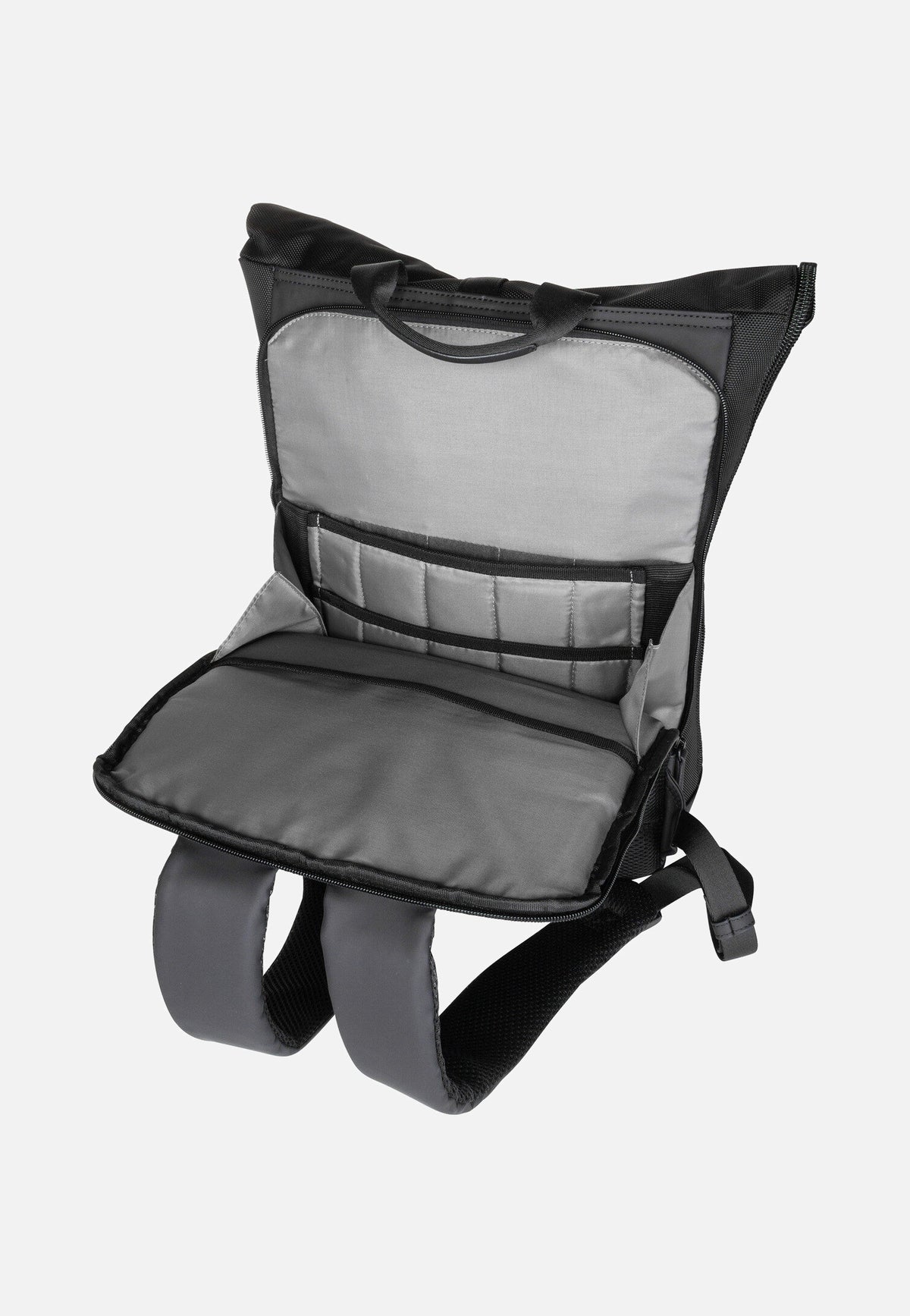 Jost Balling Kurier 4015 Schwarz Rolltop Rucksack