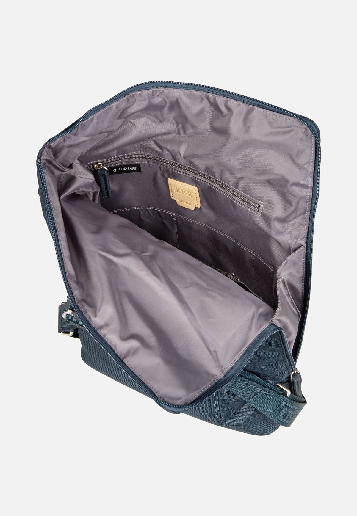 Jost Bergen 1606 Navy Rolltop Rucksack