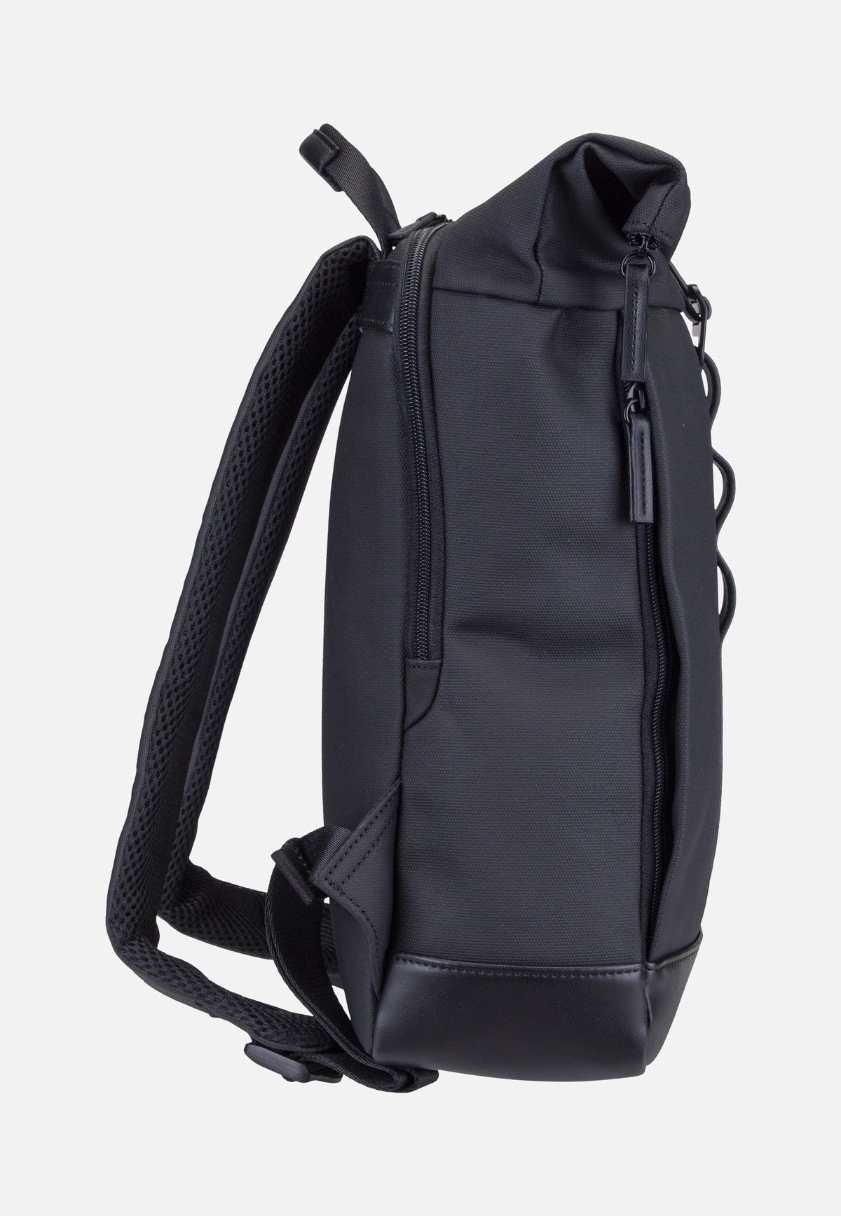 Jost Borgholm Courier S 5310 Schwarz Rolltop Rucksack