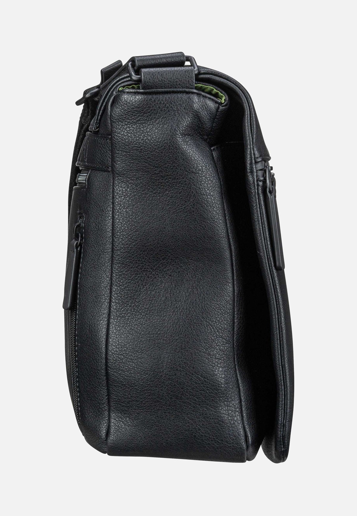 Jost Riga Flap L Black Messenger Bag