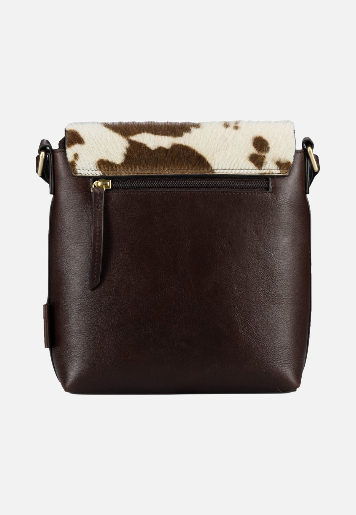 Jost Furry Cow Shoulder Bag S 3124 Brown Schultertasche