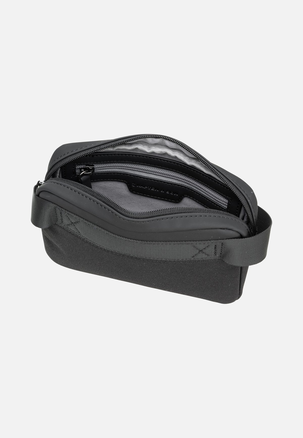 Kapten & Son Bergen CB All Black Bauchtasche